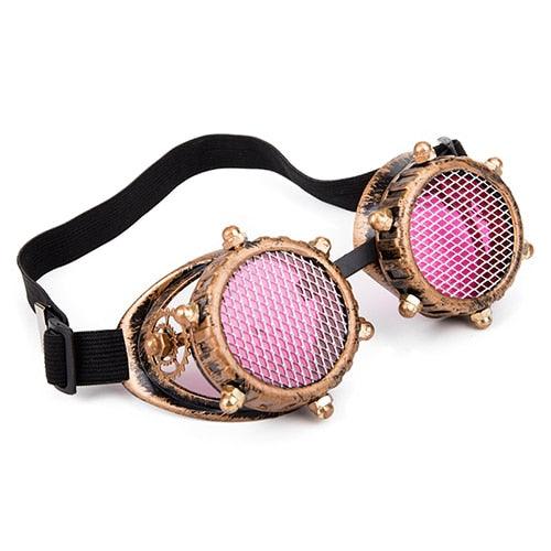 Steampunk Vintage Goggles Goggles - The Burner Shop