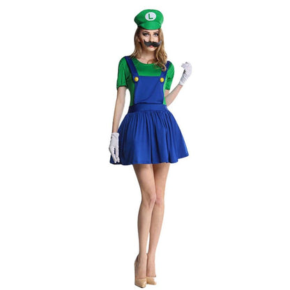 Super Luigi Brothers Costume Costumes - The Burner Shop