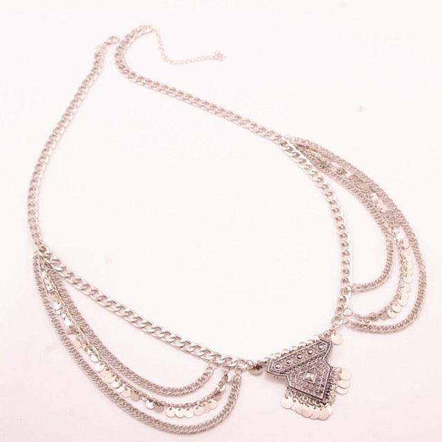 Tassel Charm Waist Body Belt Chain Body Jewelry - The Burner Shop
