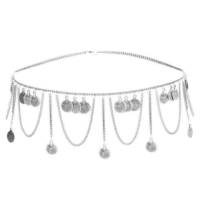 Tassel Charm Waist Body Belt Chain Body Jewelry - The Burner Shop