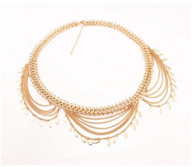 Tassel Charm Waist Body Belt Chain Body Jewelry - The Burner Shop