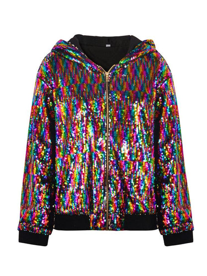 Tassel Sequin Jacket Jackets - The Burner Shop