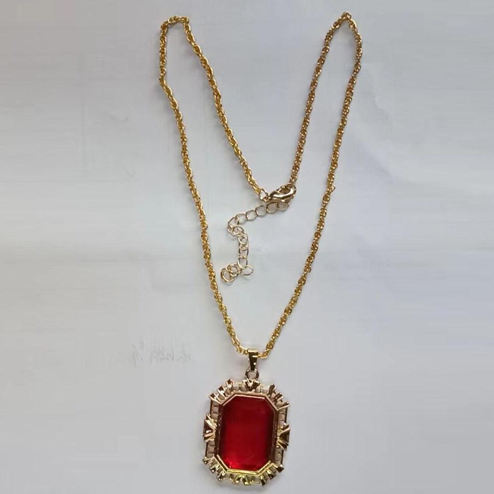The Sandman Ruby Necklace Necklaces - The Burner Shop
