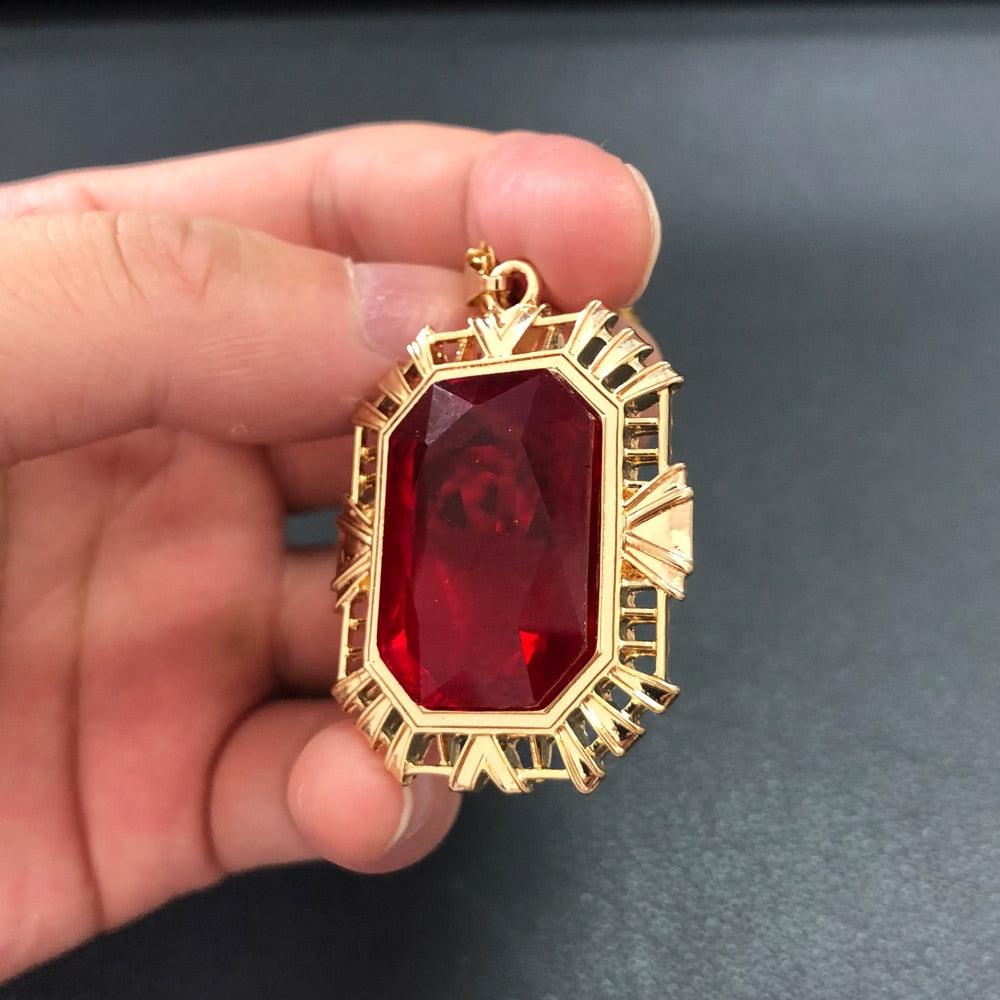 The Sandman Ruby Necklace Necklaces - The Burner Shop
