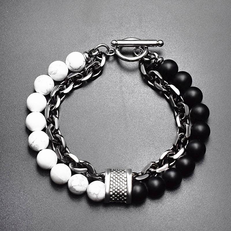 Tiger Eye Stone Beaded Bracelet Bracelets - The Burner Shop