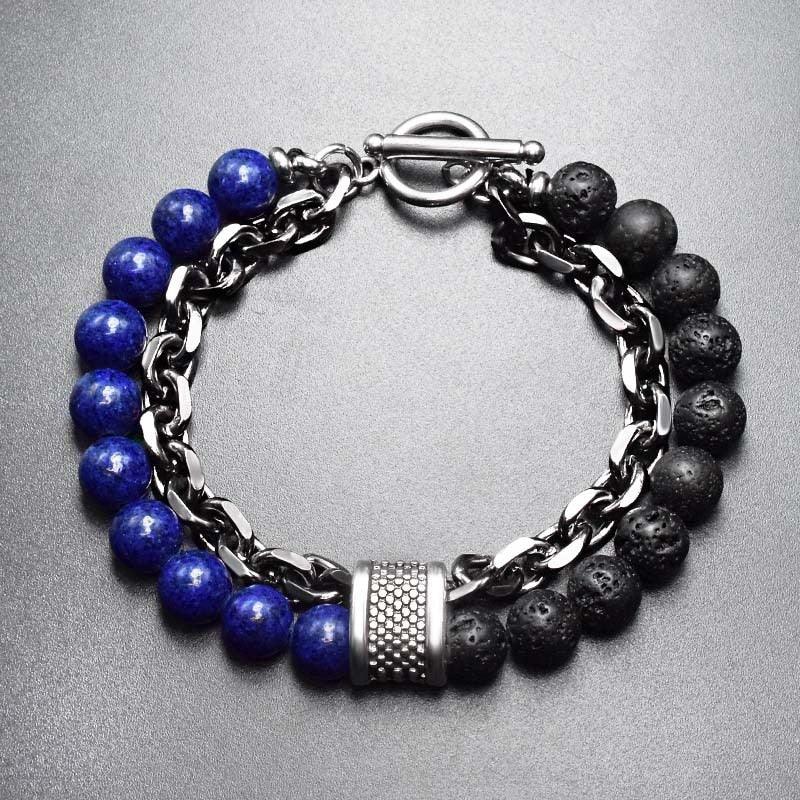 Tiger Eye Stone Beaded Bracelet Bracelets - The Burner Shop