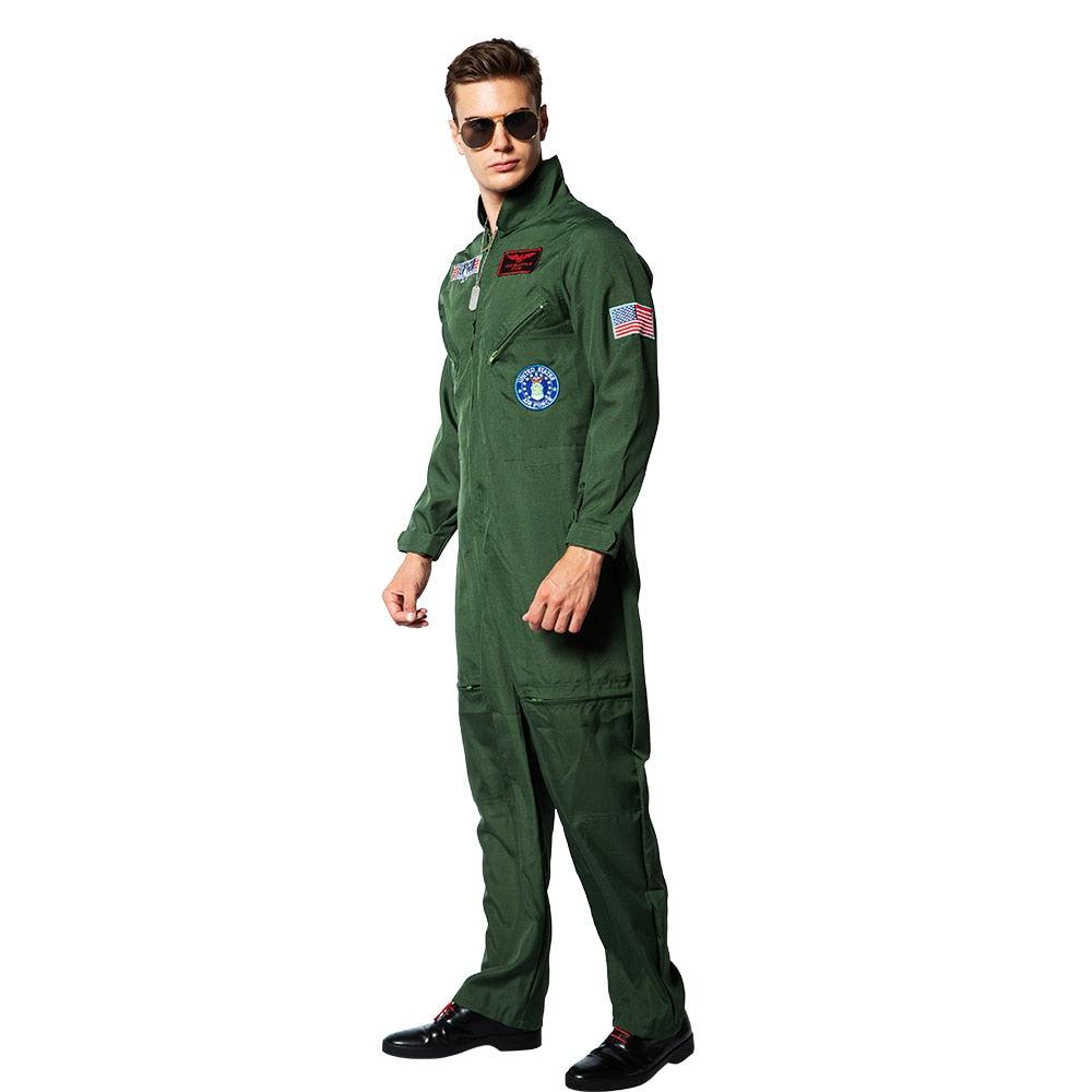 Top Gun Airforce Uniform Costumes - The Burner Shop