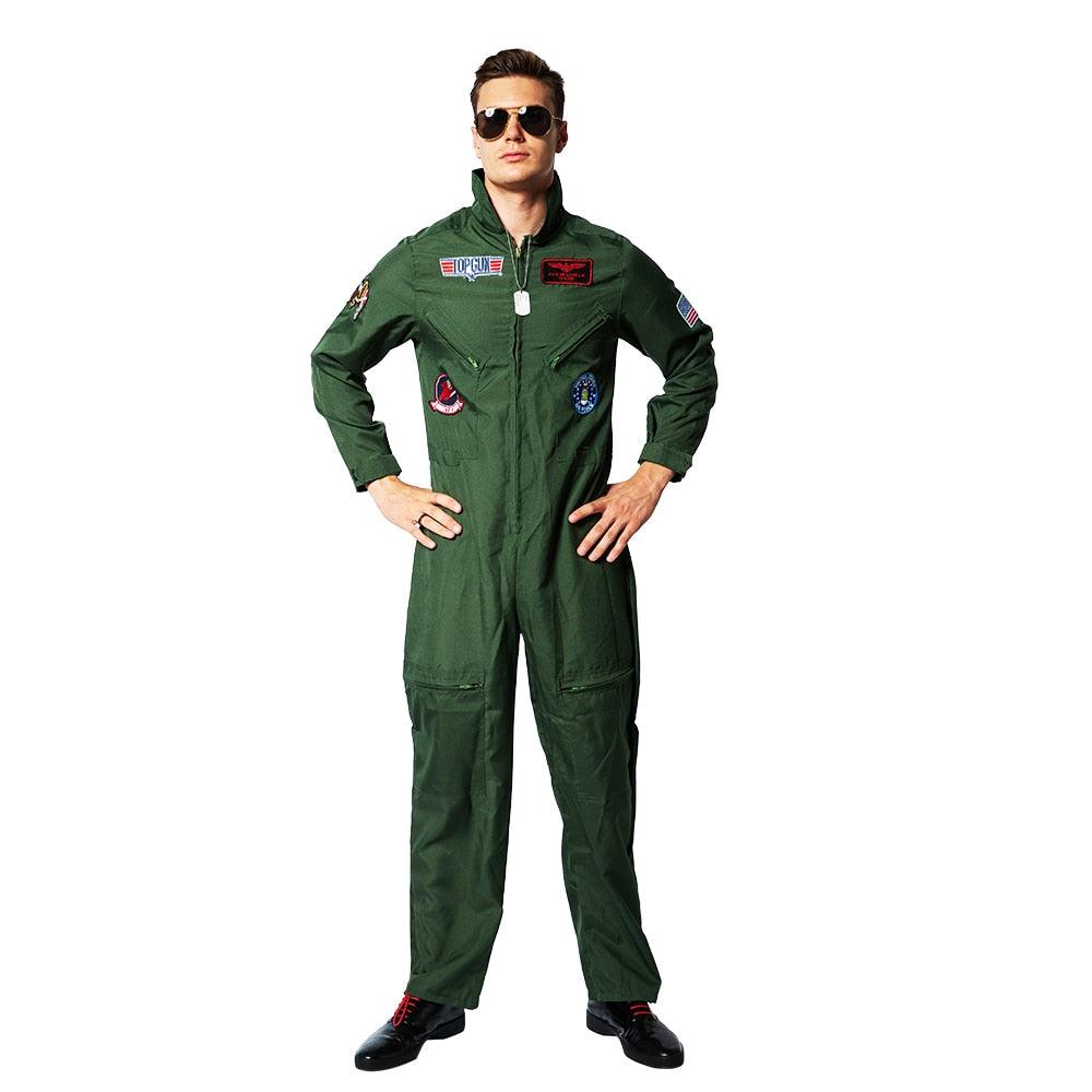 Top Gun Airforce Uniform Costumes - The Burner Shop