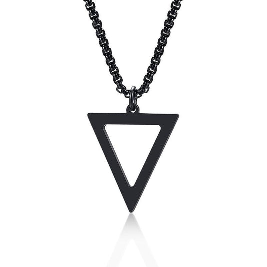 Triangle Pendant Necklaces - The Burner Shop