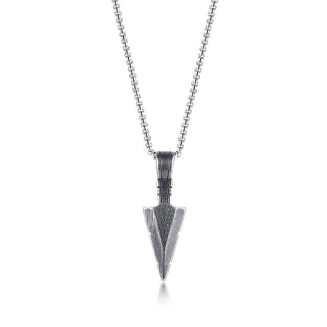 Tribal Arrowhead Pendant Necklaces - The Burner Shop