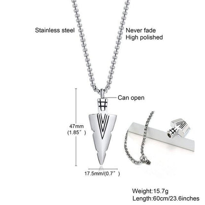 Tribal Arrowhead Pendant Necklaces - The Burner Shop