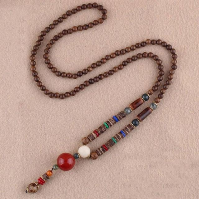 Unisex Handmade Beads Pendant Necklaces - The Burner Shop