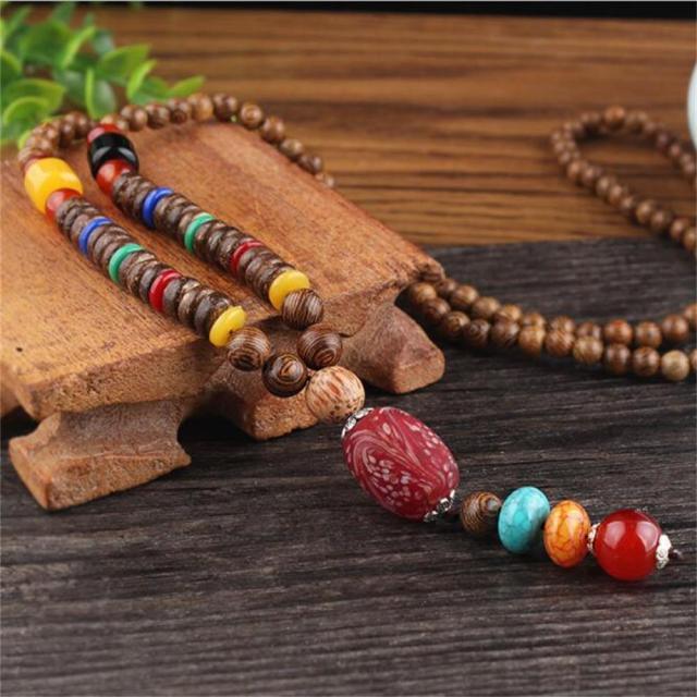 Unisex Handmade Beads Pendant Necklaces - The Burner Shop