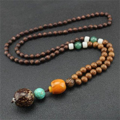 Unisex Handmade Beads Pendant Necklaces - The Burner Shop