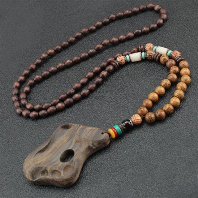 Unisex Handmade Beads Pendant Necklaces - The Burner Shop