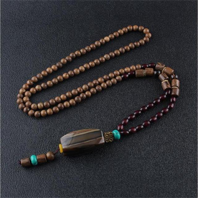 Unisex Handmade Beads Pendant Necklaces - The Burner Shop
