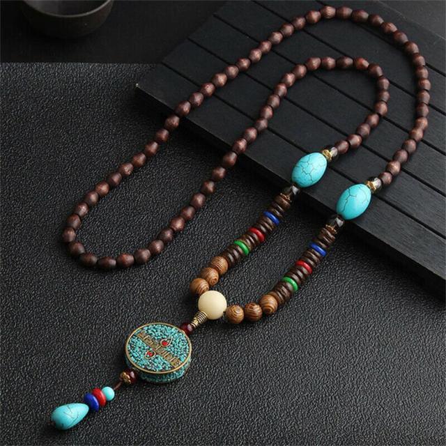 Unisex Handmade Beads Pendant Necklaces - The Burner Shop