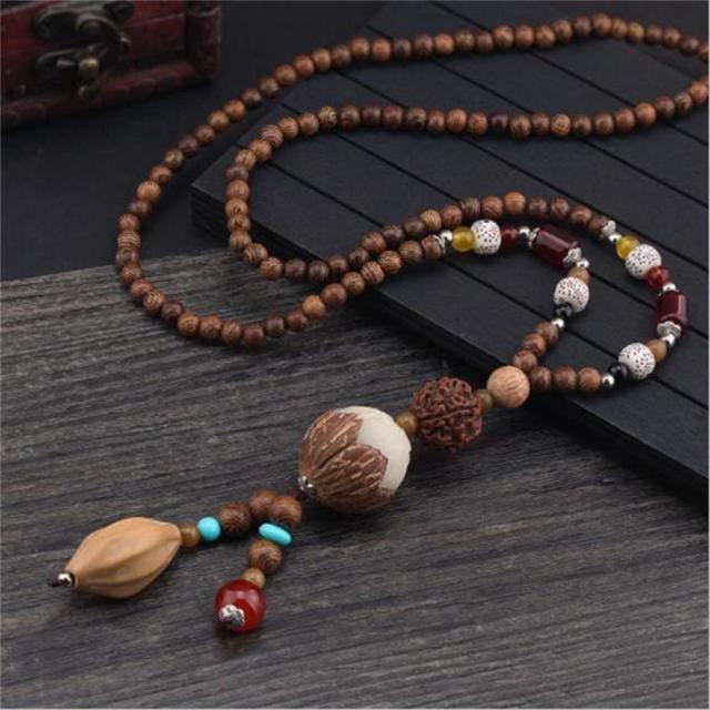 Unisex Handmade Beads Pendant Necklaces - The Burner Shop