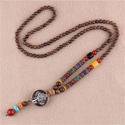 Unisex Handmade Beads Pendant Necklaces - The Burner Shop