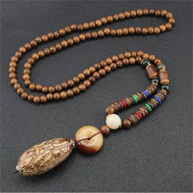 Unisex Handmade Beads Pendant Necklaces - The Burner Shop