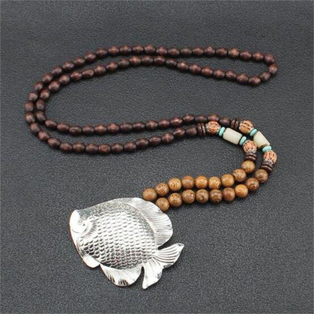 Unisex Handmade Beads Pendant Necklaces - The Burner Shop