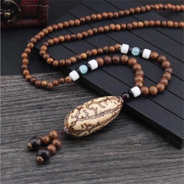 Unisex Handmade Beads Pendant Necklaces - The Burner Shop