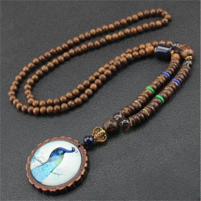 Unisex Handmade Beads Pendant Necklaces - The Burner Shop