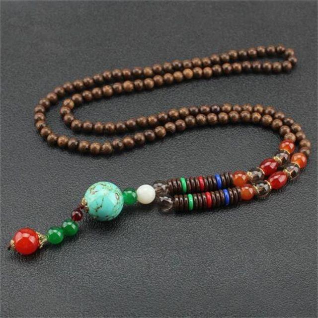 Unisex Handmade Beads Pendant Necklaces - The Burner Shop