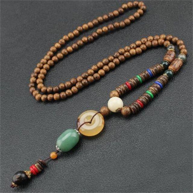 Unisex Handmade Beads Pendant Necklaces - The Burner Shop
