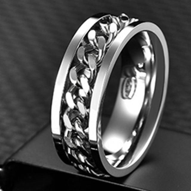 Unisex Stainless Steel Ring Rings - The Burner Shop