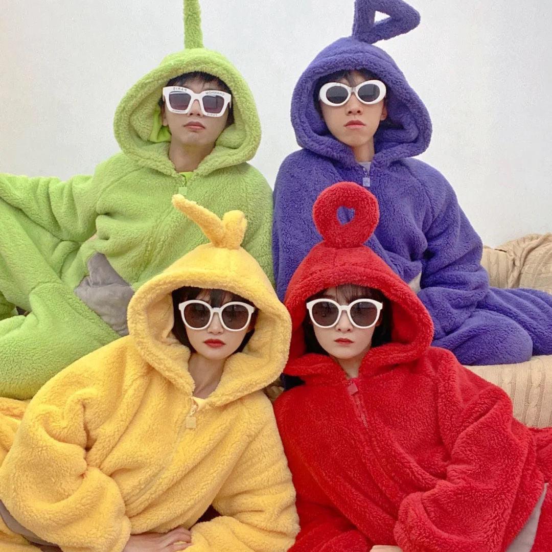 Unisex Teletubbies Costumes Onesies - The Burner Shop