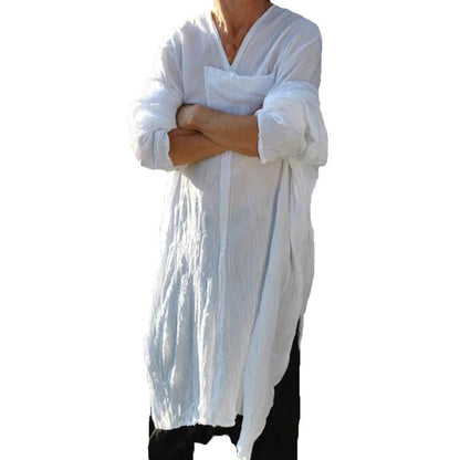 V-Neck Summer Kaftan Kaftan - The Burner Shop