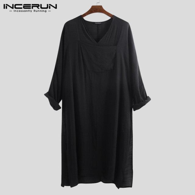 V-Neck Summer Kaftan Kaftan - The Burner Shop
