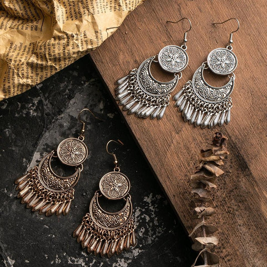 Vintage Bohemian Dangle Drop Earring Earrings - The Burner Shop