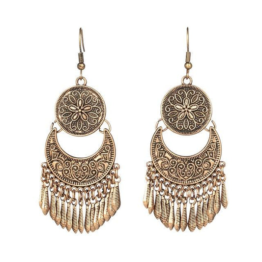 Vintage Bohemian Dangle Drop Earring Earrings - The Burner Shop