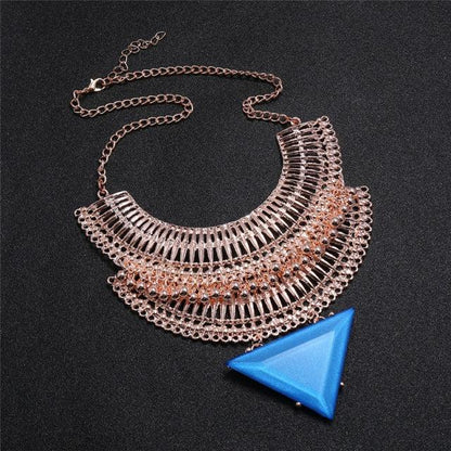 Vintage Bohemian Ethnic Maxi Statement Necklace Necklaces - The Burner Shop