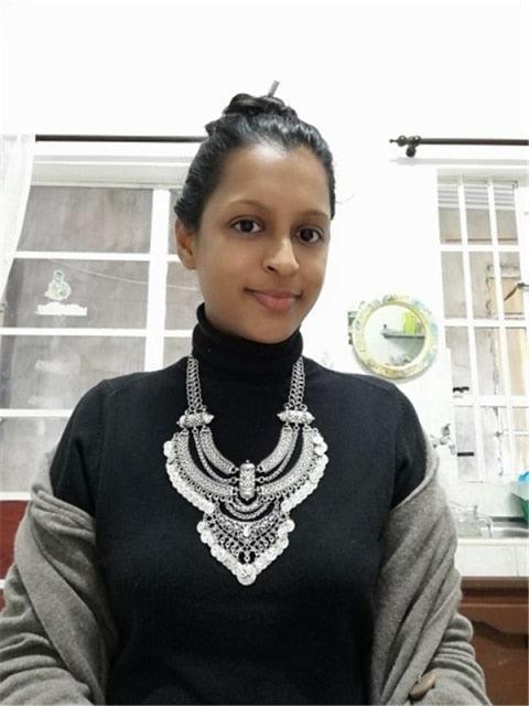 Vintage Bohemian Ethnic Maxi Statement Necklace Necklaces - The Burner Shop