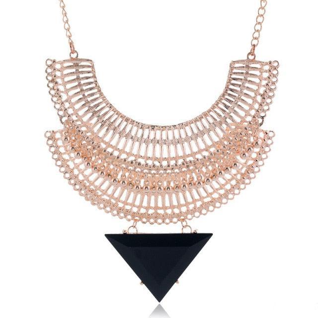 Vintage Bohemian Ethnic Maxi Statement Necklace Necklaces - The Burner Shop
