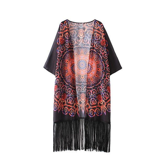 Vintage Boho Cardigan Cardigans - The Burner Shop