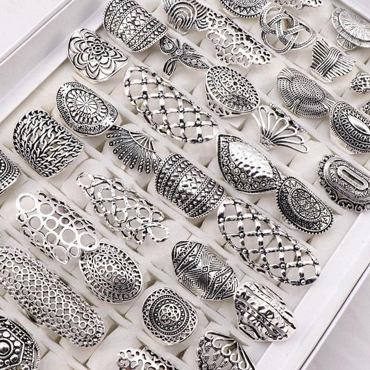 Vintage Boho Ring Set 20pcs Rings - The Burner Shop