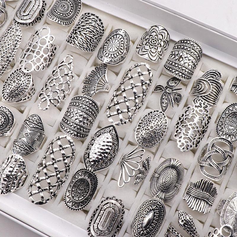 Vintage Boho Ring Set 20pcs Rings - The Burner Shop