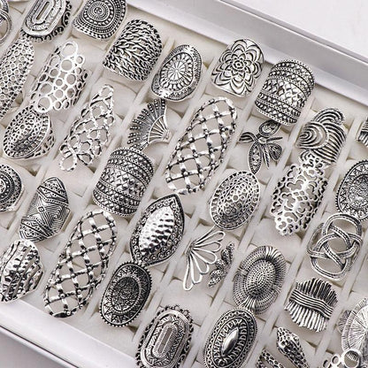 Vintage Boho Ring Set 20pcs Rings - The Burner Shop