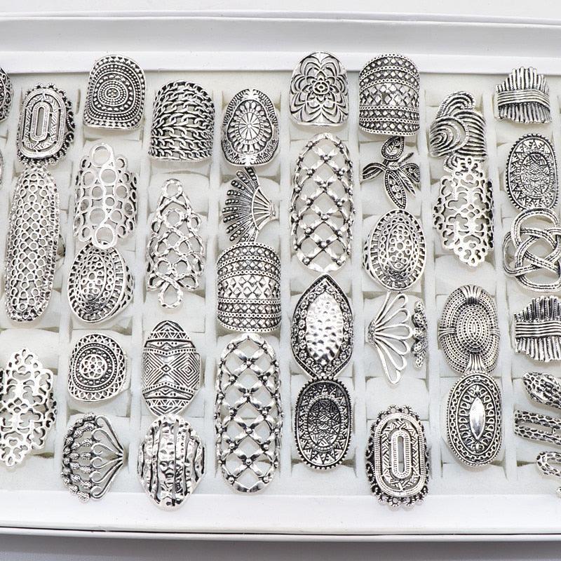 Vintage Boho Ring Set 20pcs Rings - The Burner Shop