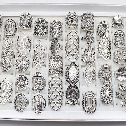 Vintage Boho Ring Set 20pcs Rings - The Burner Shop