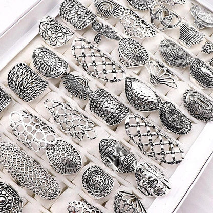 Vintage Boho Ring Set 20pcs Rings - The Burner Shop