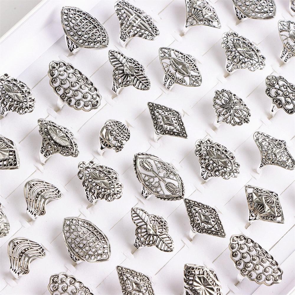 Vintage Boho Ring Set 20pcs Rings - The Burner Shop