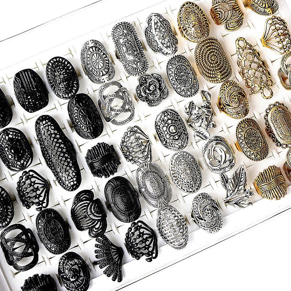 Vintage Boho Ring Set 20pcs Rings - The Burner Shop