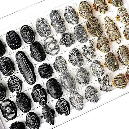 Vintage Boho Ring Set 20pcs Rings - The Burner Shop