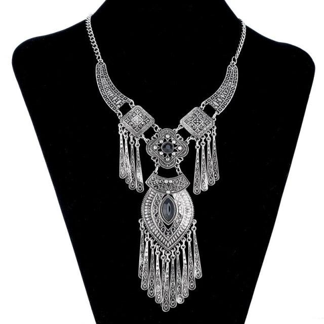 Vintage Tassel Long Necklace Necklaces - The Burner Shop