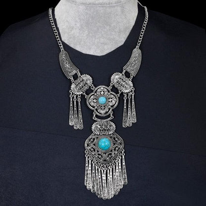 Vintage Tassel Long Necklace Necklaces - The Burner Shop